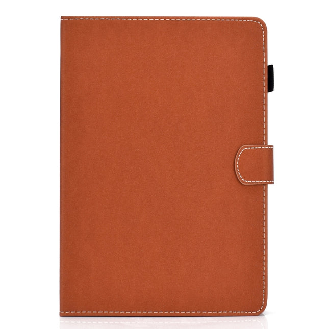 Solid Color Tablet PC Universal Magnetic Horizontal Flip Leather Case with Card Slots & Holder, For Galaxy Tab S5e T720, For iPad Air / iPad Air 2 / iPad 9.7 (2018 & 2017)