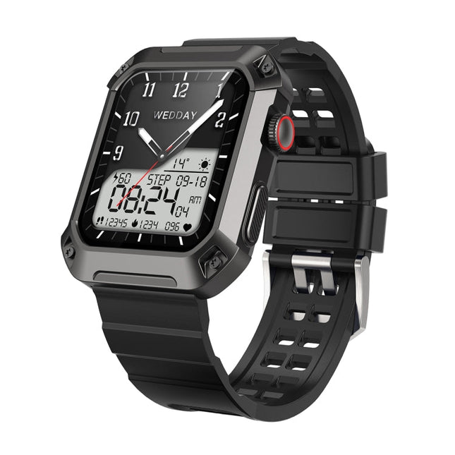 Rogbid Tank S2 1.83 inch IPS Screen Smart Watch, Support Bluetooth Calling / Blood Pressure / Sleep Monitoring, S2 (Black)