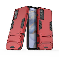 PC + TPU Anti-fall Protective Case with Invisible Holder, For Huawei Honor 30, For Huawei Honor 30 Pro