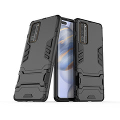 PC + TPU Anti-fall Protective Case with Invisible Holder, For Huawei Honor 30, For Huawei Honor 30 Pro