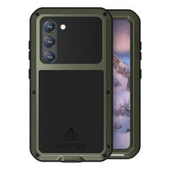 LOVE MEI Metal Shockproof Life Waterproof Dustproof Phone Case, For Samsung Galaxy S23 5G, For Samsung Galaxy S23+ 5G, For Samsung Galaxy S23 Ultra 5G