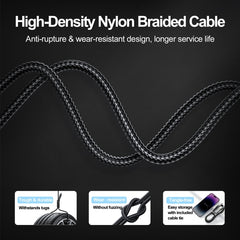 JOYROOM S-UC027A10 Extraordinary Series 3A USB-A to USB-C / Type-C Fast Charging Data Cable, Type-C, 1.2m