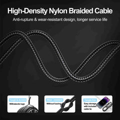 JOYROOM S-CC100A10 Extraordinary Series 100W USB-C / Type-C to USB-C / Type-C Fast Charging Data Cable, 100W Type-C,1.2m