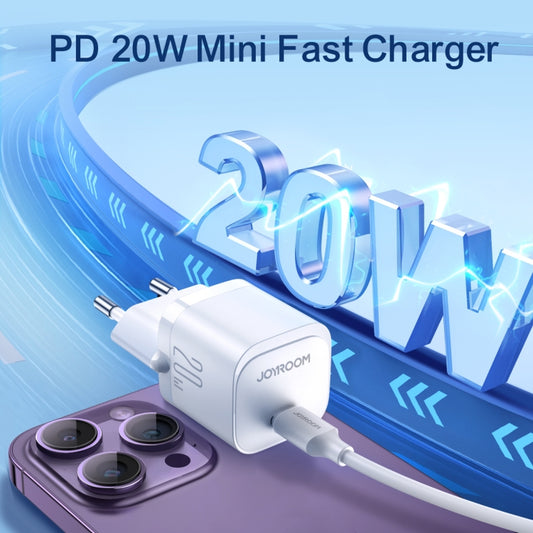 JOYROOM JR-TCF02 PD Type-C 20W Mini Charger, EU Plug, UK Plug