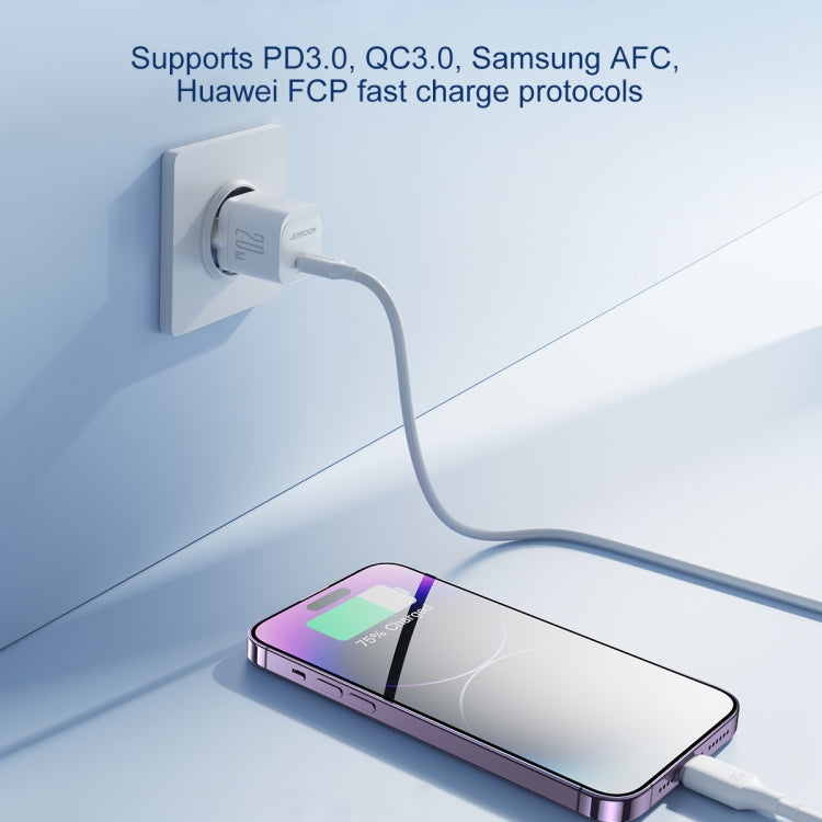 JOYROOM JR-TCF02 PD Type-C 20W Mini Charger, EU Plug, UK Plug