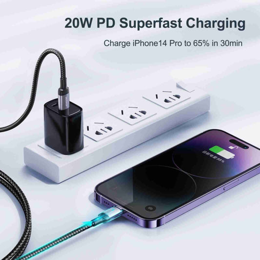 JOYROOM S-CL020A10 Extraordinary Series 30W USB-C / Type-C to 8 Pin Fast Charging Data Cable, 8 Pin, 1.2m