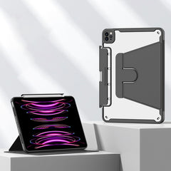 Detachable Rotating Leather Tablet Case, For iPad Pro 12.9 2022 / 2020 / 2021 / 2018, For iPad Air 11 2024 / iPad Pro 11 2022 / 2021 / 2020 / 2018, For iPad Pro 10.5, For iPad 10.2 2021 / 2020 / 2019