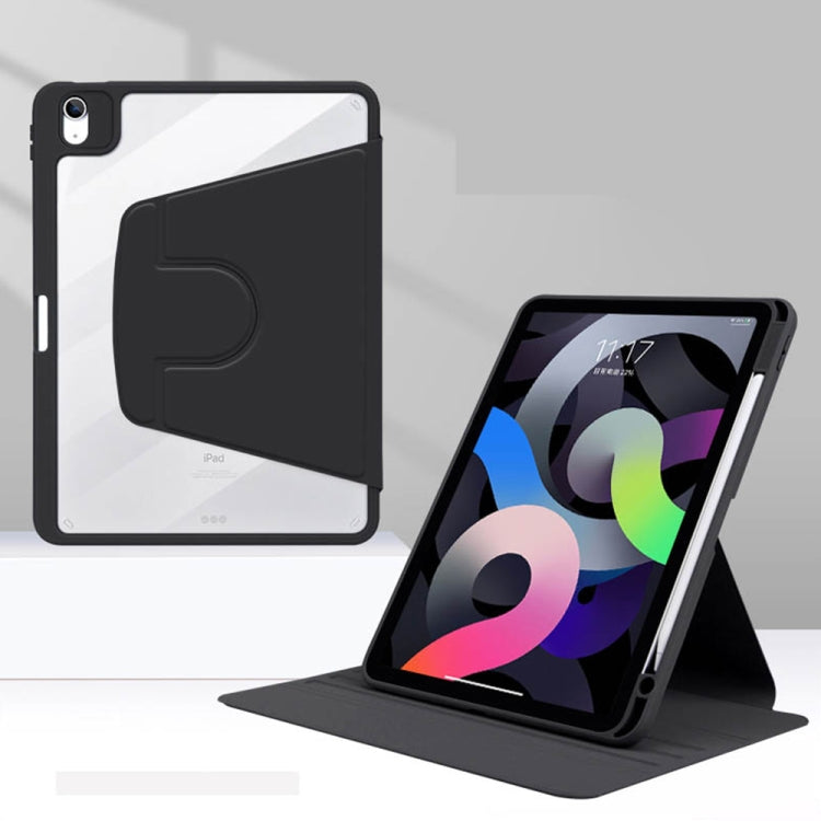 Acrylic Rotating Leather Tablet Case, For iPad 10.2 2021 / 2020 / 2019, For iPad Air 2022 / 2020 10.9, For iPad 10th Gen 10.9 2022, For iPad Air 11 2024 / iPad Pro 11 2022 / 2021 / 2020 / 2018