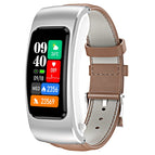 Leather Band (Brown Silver) / Brown Silver