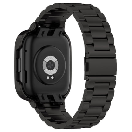 2 in 1 Three-bead Metal Watch Band with Watch Frame, For Xiaomi Redmi Watch 3 / Mi Watch Lite 3