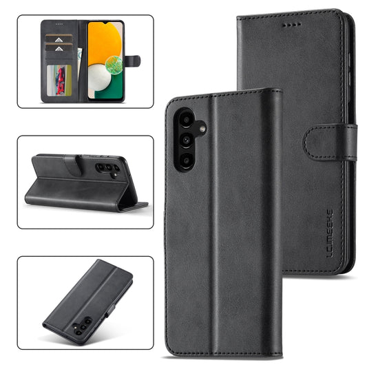 LC.IMEEKE Calf Texture Leather Phone Case, For Samsung Galaxy A24 4G / 5G, For Samsung Galaxy Z Fold5 5G, For Samsung Galaxy Z Flip5 5G
