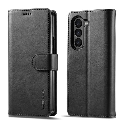 LC.IMEEKE Calf Texture Leather Phone Case, For Samsung Galaxy A24 4G / 5G, For Samsung Galaxy Z Fold5 5G, For Samsung Galaxy Z Flip5 5G