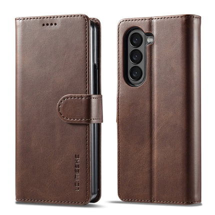 LC.IMEEKE Calf Texture Leather Phone Case, For Samsung Galaxy Z Fold5 5G, For Samsung Galaxy A24 4G / 5G, For Samsung Galaxy Z Flip5 5G
