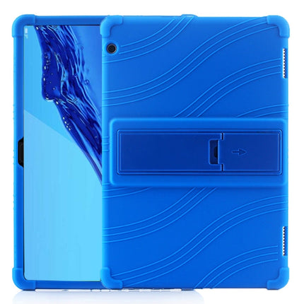 Tablet PC Silicone Protective Case with Invisible Bracket, For Huawei MediaPad T5, For Lenovo Tab E10, For iPad 6 (9.7 Universal)