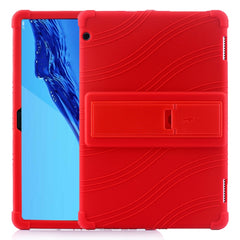 Tablet PC Silicone Protective Case with Invisible Bracket, For Huawei MediaPad T5, For Lenovo Tab E10, For iPad 6 (9.7 Universal)