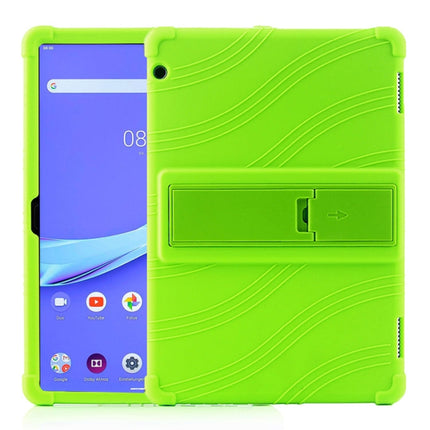 Tablet PC Silicone Protective Case with Invisible Bracket, For Huawei MediaPad T5, For Lenovo Tab E10, For iPad 6 (9.7 Universal)