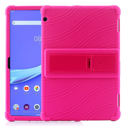 Tablet PC Silicone Protective Case with Invisible Bracket, For Huawei MediaPad T5, For Lenovo Tab E10, For iPad 6 (9.7 Universal)