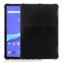 Tablet PC Silicone Protective Case with Invisible Bracket, For Huawei MediaPad T5, For Lenovo Tab E10, For iPad 6 (9.7 Universal)