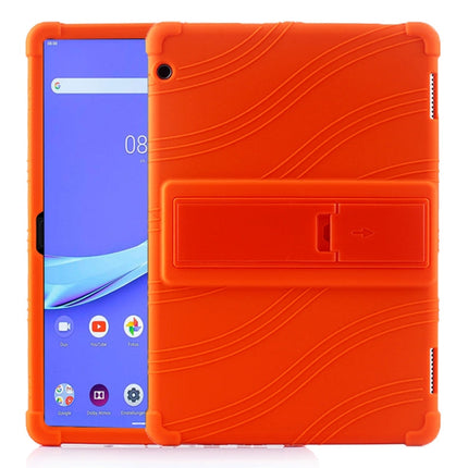 Tablet PC Silicone Protective Case with Invisible Bracket, For Huawei MediaPad T5, For Lenovo Tab E10, For iPad 6 (9.7 Universal)