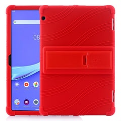 Tablet PC Silicone Protective Case with Invisible Bracket, For Huawei MediaPad T5, For Lenovo Tab E10, For iPad 6 (9.7 Universal)