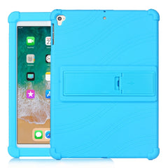 Tablet PC Silicone Protective Case with Invisible Bracket, For Huawei MediaPad T5, For Lenovo Tab E10, For iPad 6 (9.7 Universal)
