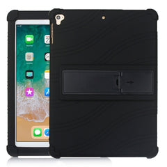 Tablet PC Silicone Protective Case with Invisible Bracket, For Huawei MediaPad T5, For Lenovo Tab E10, For iPad 6 (9.7 Universal)