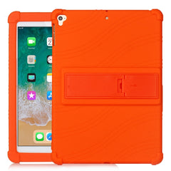 Tablet PC Silicone Protective Case with Invisible Bracket, For Huawei MediaPad T5, For Lenovo Tab E10, For iPad 6 (9.7 Universal)