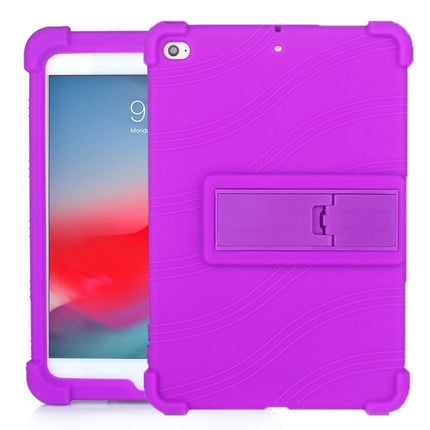 Tablet PC Silicone Protective Case with Invisible Bracket, For iPad mini 5 / 4, For iPad 10.2 / 10.5, For iPad mini 3 / 2 / 1