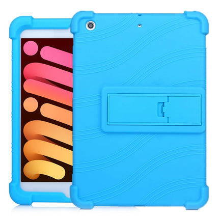 Tablet PC Silicone Protective Case with Invisible Bracket, For iPad mini 5 / 4, For iPad 10.2 / 10.5, For iPad mini 3 / 2 / 1