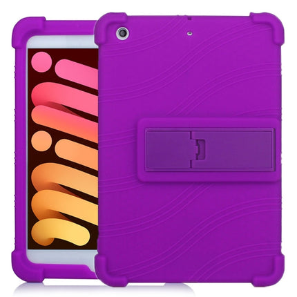 Tablet PC Silicone Protective Case with Invisible Bracket, For iPad mini 5 / 4, For iPad 10.2 / 10.5, For iPad mini 3 / 2 / 1