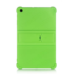 Tablet PC Silicone Protective Case with Invisible Bracket, For Galaxy Tab A 10.1 (2019) T510, For Galaxy Tab S5e T720