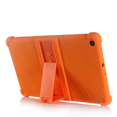 Tablet PC Silicone Protective Case with Invisible Bracket, For Galaxy Tab A 10.1 (2019) T510, For Galaxy Tab S5e T720