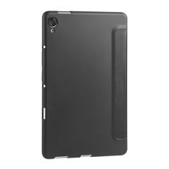 3-folding Horizontal Flip PU Leather + Shockproof Honeycomb TPU Case with Holder, For Huawei MediaPad M6 8.4 inch, For Huawei MediaPad M6 10.8 inch, For Huawei MatePad Pro 10.8 inch, Huawei MediaPad T5 10 inch