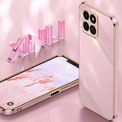 XINLI Straight Edge 6D Electroplate TPU Phone Case
