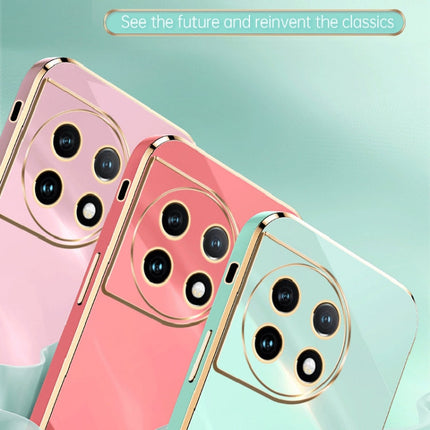 XINLI Straight Edge 6D Electroplate TPU Phone Case