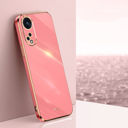 XINLI Straight Edge 6D Electroplate TPU Phone Case