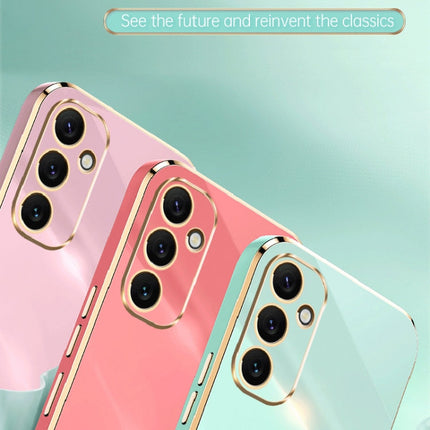 XINLI Straight Edge 6D Electroplate TPU Phone Case