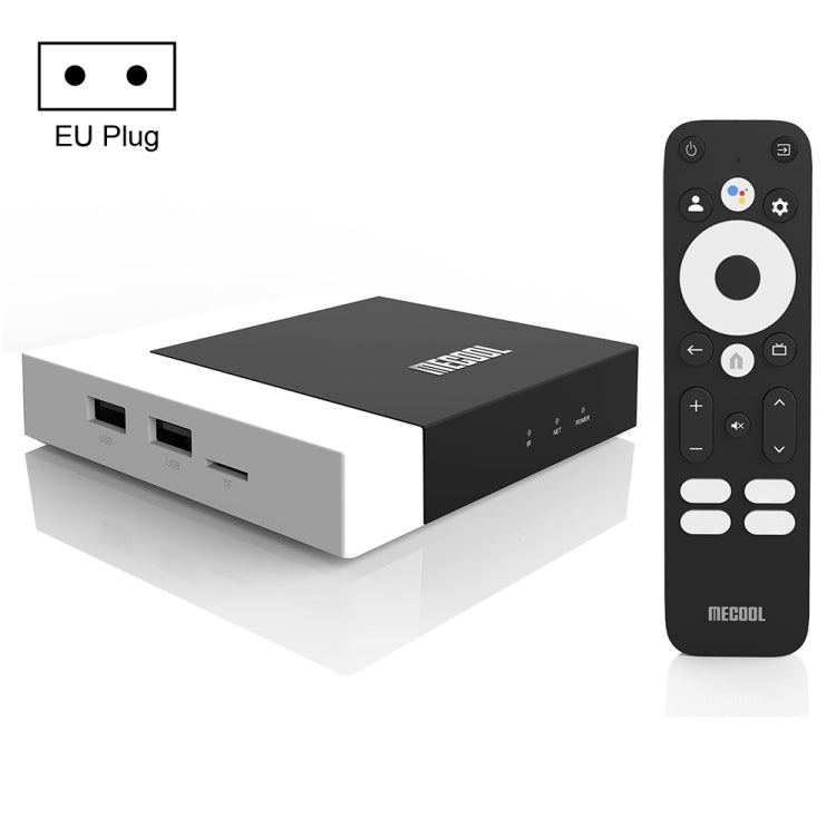 MECOOL KM7 Plus Android 11 Smart TV Set Top Box, Amlogic S905Y4 Quad Core, 2GB+16GB, Plug Type:EU Plug, US Plug, UK Plug, EU Plug, AU Plug