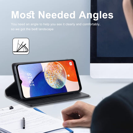 LC.IMEEKE RFID Anti-theft Leather Phone Case, For Samsung Galaxy A14 4G/5G