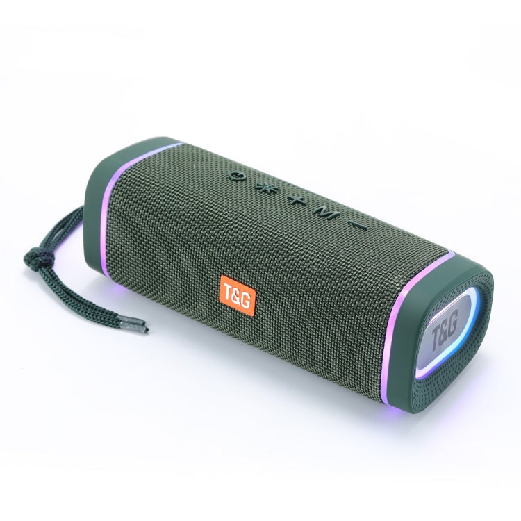 T&G TG375 Outdoor Portable LED Light RGB Wireless Bluetooth Speaker Subwoofer, TG375