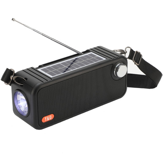 T&G TG637 Outdoor Portable Solar Power Wireless Bluetooth Speaker with FM / Flashlight / TF Card Slot, TG637