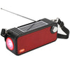 T&G TG637 Outdoor Portable Solar Power Wireless Bluetooth Speaker with FM / Flashlight / TF Card Slot, TG637