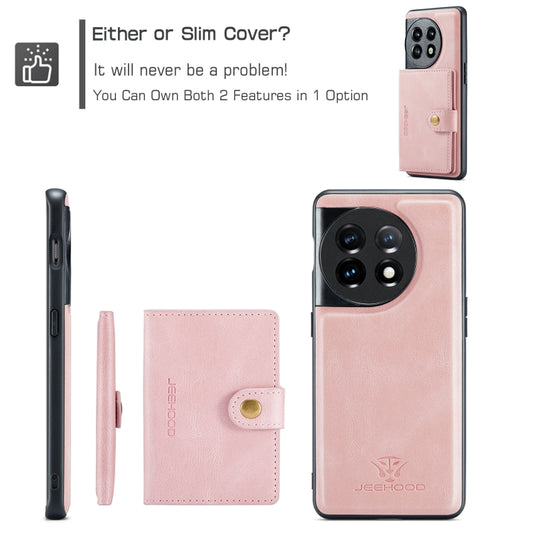 JEEHOOD Retro Magnetic Detachable Protective Phone Case with Wallet & Card Slot, For OnePuls 11, For Samsung Galaxy A54 5G / A54 4G, For Motorola Moto S30 Pro, For Motorola Moto X30 Pro