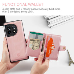 JEEHOOD Retro Magnetic Detachable Protective Phone Case with Wallet & Card Slot, For OnePuls 11, For Samsung Galaxy A54 5G / A54 4G, For Motorola Moto S30 Pro, For Motorola Moto X30 Pro