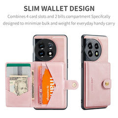 JEEHOOD Retro Magnetic Detachable Protective Phone Case with Wallet & Card Slot, For OnePuls 11, For Samsung Galaxy A54 5G / A54 4G, For Motorola Moto S30 Pro, For Motorola Moto X30 Pro
