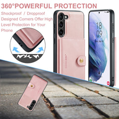 JEEHOOD Retro Magnetic Detachable Protective Phone Case with Wallet & Card Slot, For Samsung Galaxy A54 5G / A54 4G