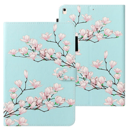 Cross Texture Painted Horizontal  Leather Case with Sleep / Wake-up Function & Card Slot & Holder & Wallet