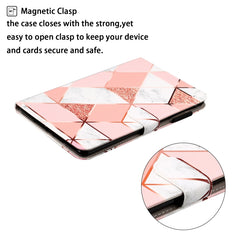 Cross Texture Painted Horizontal  Leather Case with Sleep / Wake-up Function & Card Slot & Holder & Wallet