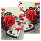 For Galaxy Tab A 8.0 (2019) T290 / Red Rose