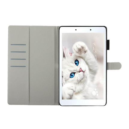 Cross Texture Painted Horizontal  Leather Case with Sleep / Wake-up Function & Card Slot & Holder & Wallet, For Galaxy Tab A 8.0 (2019) T290, For Galaxy Tab A 10.1 (2019) T510, For Galaxy Tab S5e T720, For iPad Air, For iPad 10.2�����������������������...